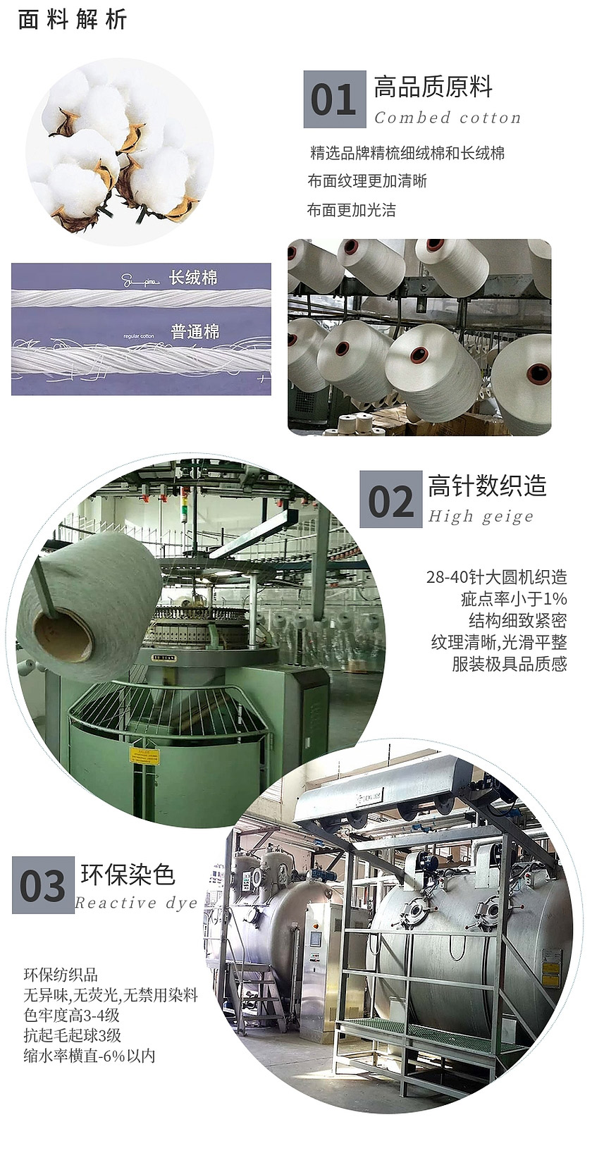 50支双面丝光棉 50支双面丝光棉